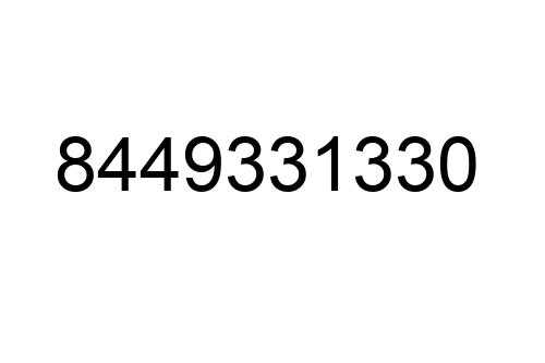 8449331330