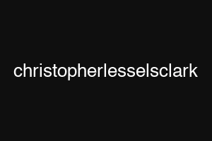 christopherlesselsclark