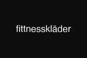 fittnesskläder