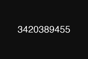 3420389455