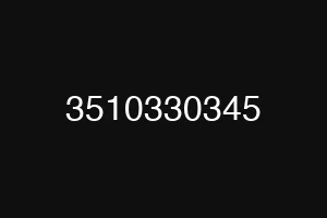 3510330345