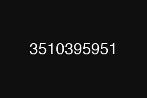 3510395951